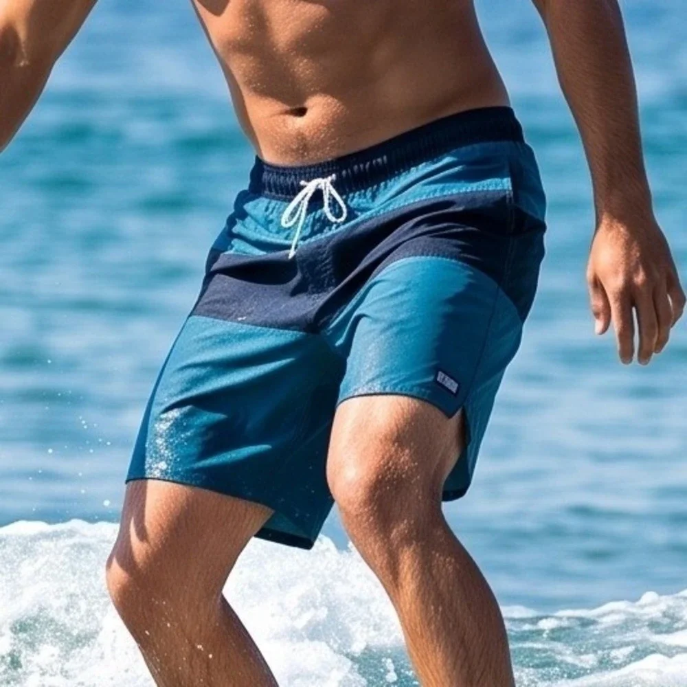 Salty Crew Mens 2XL Blue Colorblock Board Shorts Swim Trunks NWT